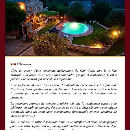 Ferme U San Martinu Bed & Breakfast 3*
